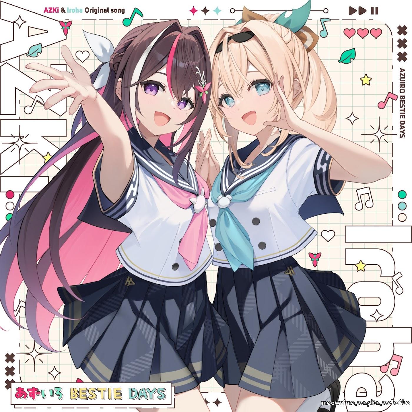 Cover lagu AZKi & Kazama Iroha - AZUIRO BESTIE DAYS [Theme Song hololive IDOL PROJECT] di Wallkpop