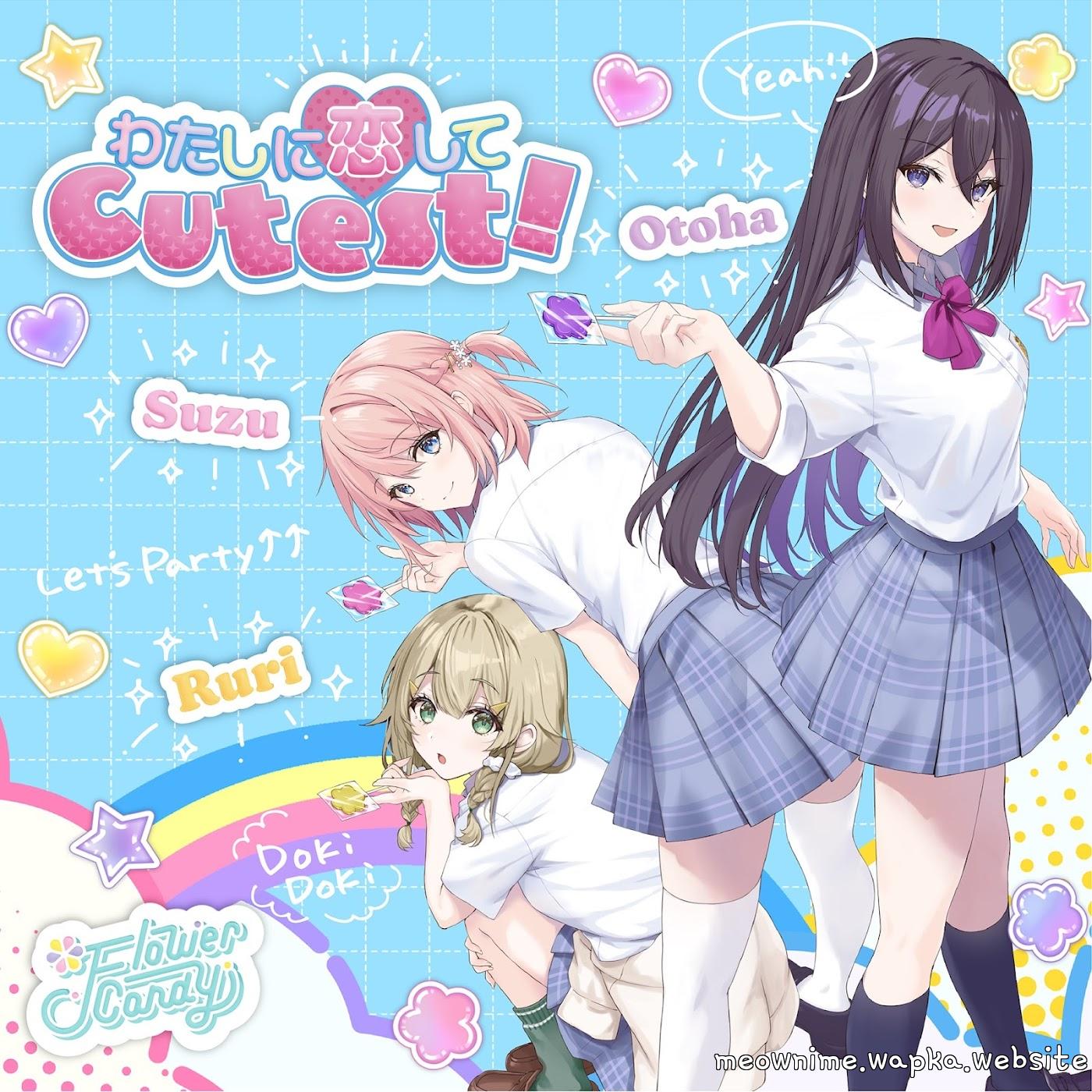 Cover lagu Flower Candy - Watashi ni Koishite Cutest! [Theme Song Uta no☆Princess-sama♪BACK to the IDOL] di Wallkpop