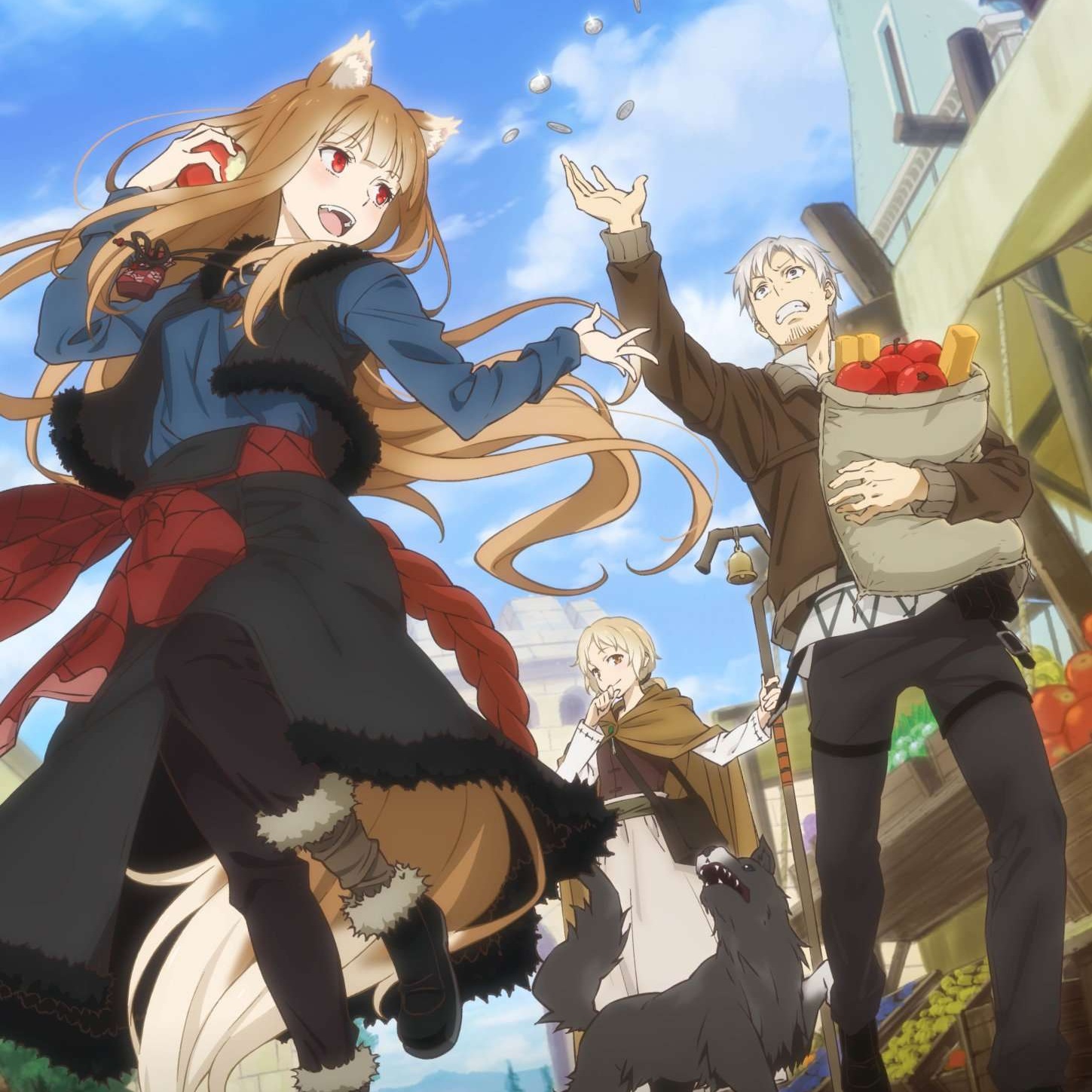 Cover lagu Hana Hope - Tabi no Yukue [Opening Ookami to Koushinryou∶ Merchant Meets the Wise Wolf] di Wallkpop