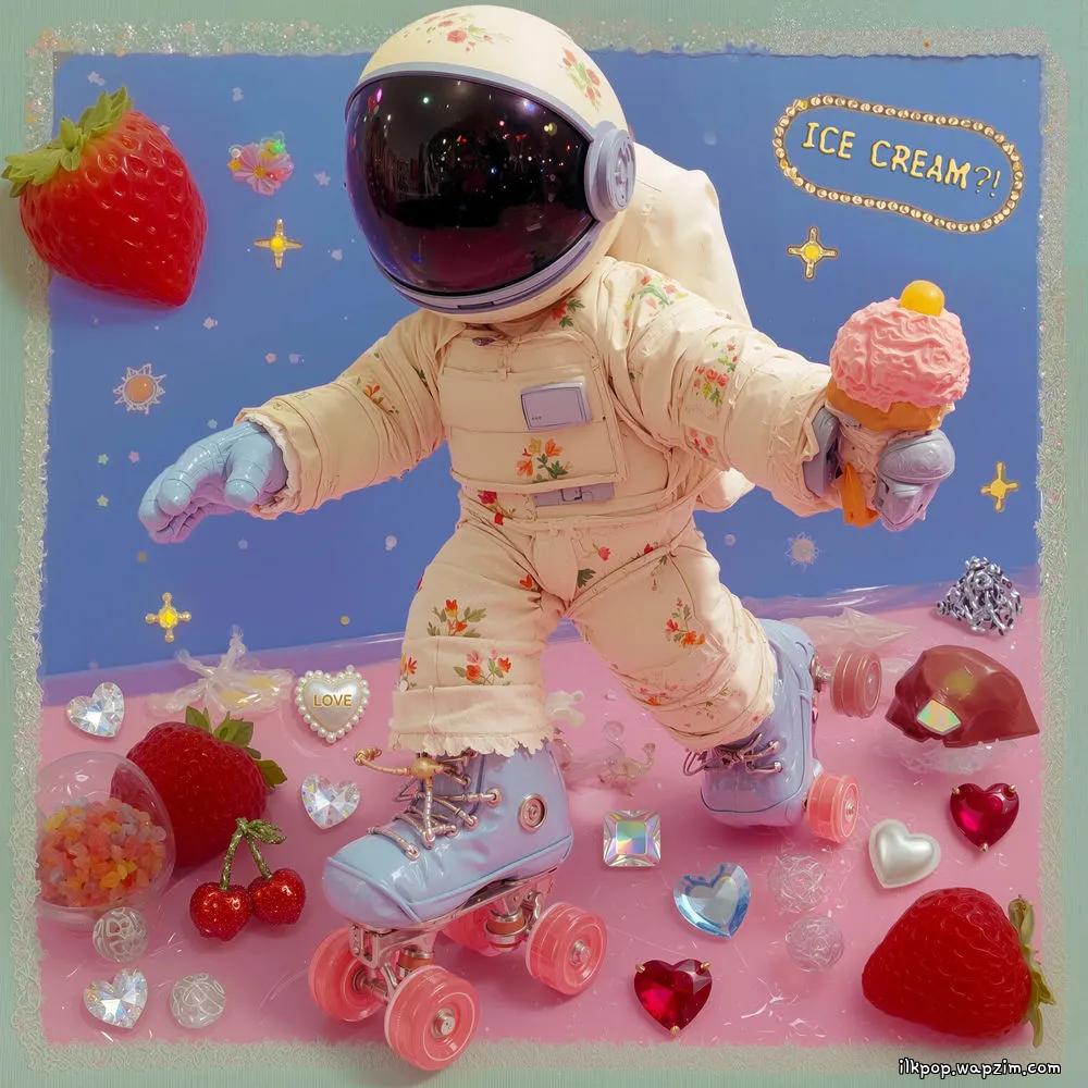 Cover lagu Hyobin - Ice Cream?! di Wallkpop