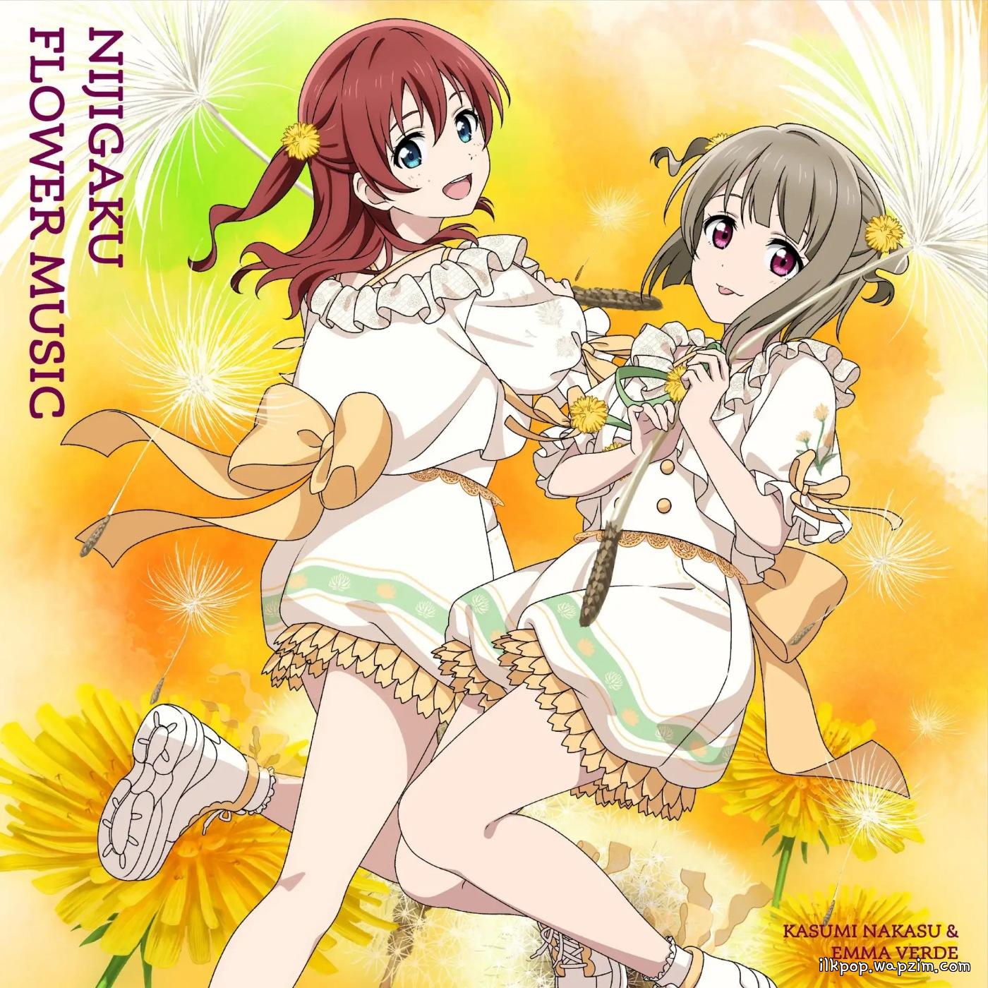 Cover lagu Kasumi Nakasu (CV: Mayu Sagara), Emma Verde (CV: Maria Sashide) - Fuwa Fuwari [Theme Song NIJIGAKU FLOWER MUSIC] di Wallkpop