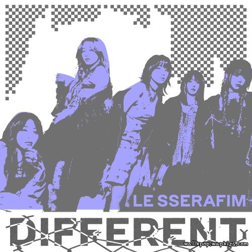 Cover lagu LE SSERAFIM - DIFFERENT di Wallkpop
