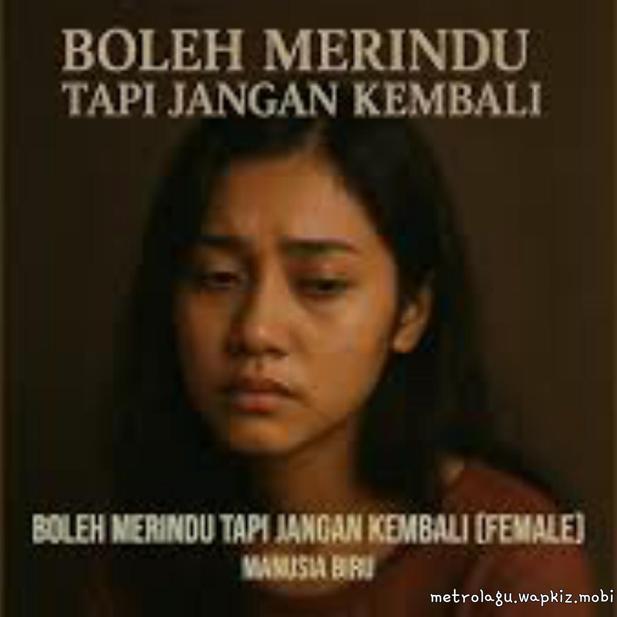 Cover lagu Manusia Biru - Boleh Merindu Tapi Jangan Kembali di Wallkpop