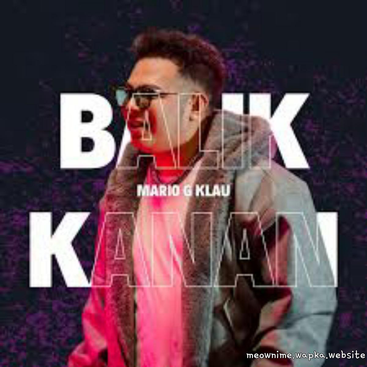 Cover lagu Mario G Klau - Balik Kanan di Wallkpop