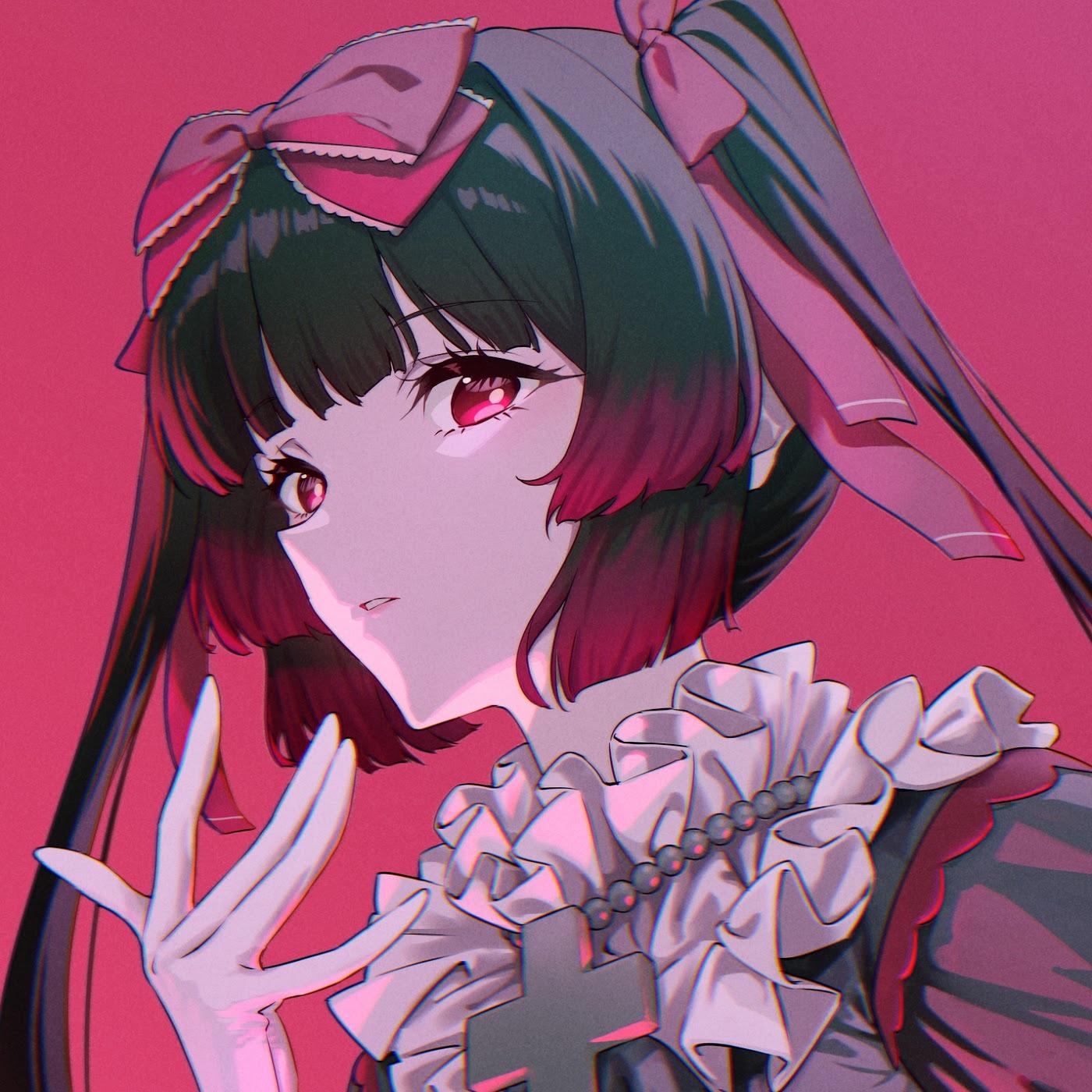 Cover lagu Michica Gokubara (CV: Satsuki Shiina) - Bara no Saku Tekubi [Theme Song Needy Girl Overdose] di Wallkpop