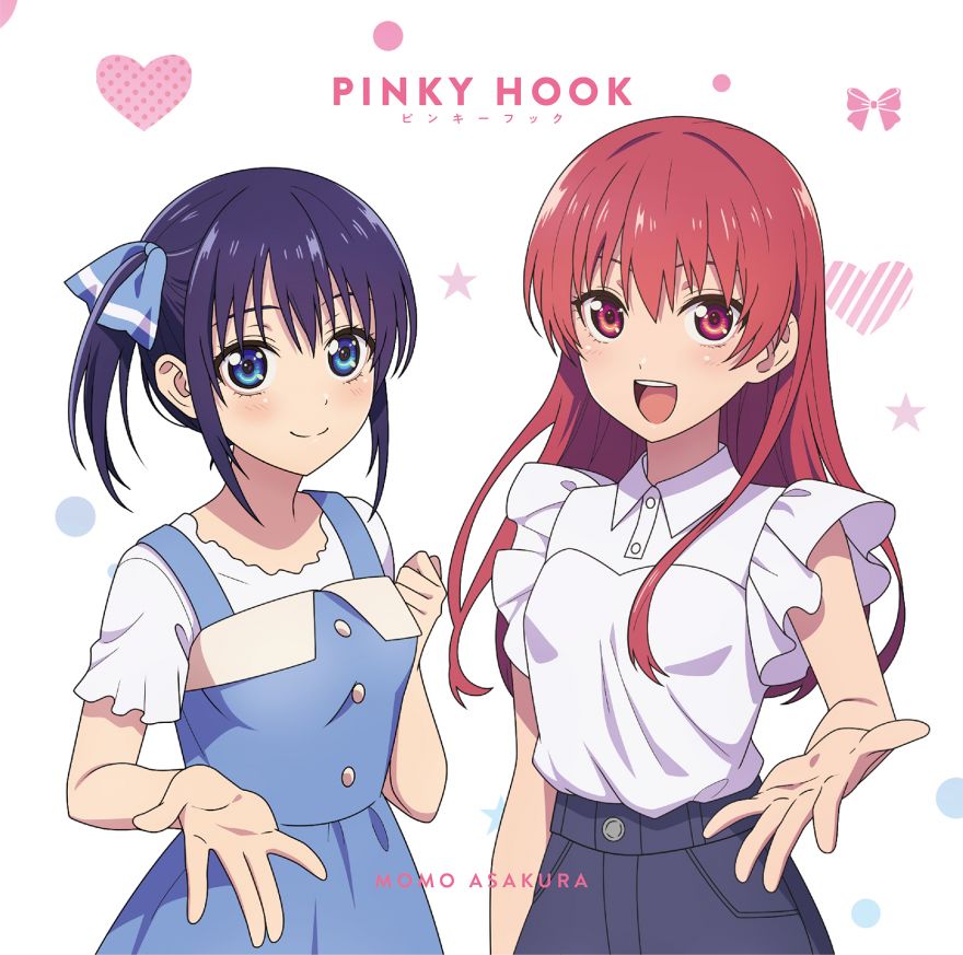 Cover lagu Momo Asakura - Pinky Hook [Ending Kanojo mo Kanojo] di Wallkpop