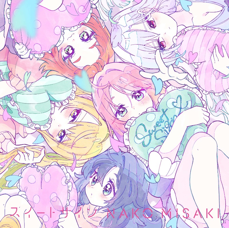 Cover lagu Nako Misaki - Sweet Sign [Ending Kimi no Koto ga Daidaidaidaidaisuki na 100-nin no Kanojo] di Wallkpop