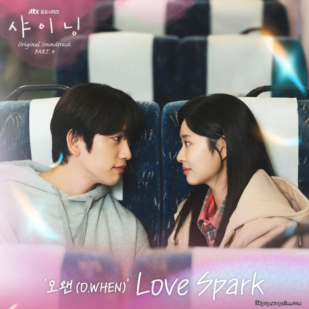 Cover lagu O.WHEN - Love Spark di Wallkpop