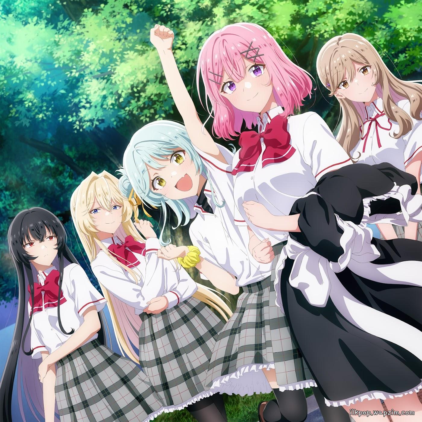 Cover lagu Renako Amaori (CV: Kanna Nakamura), Mai Ouzuka (CV: Saori Oonishi), Ajisai Sena (CV: Yukari Anzai), Satsuki Koto (CV: Kana Ichinose), Kaho Koyanagi (CV: Takako Tanaka) - Dear My Special Precious Marvelous Sweet Darlings [Theme Song Watashi ga Koibito ni Nareru Wake Nai jan, Muri Muri! (※Muri ja Nakatta!?) ～Next Shine!～] di Wallkpop
