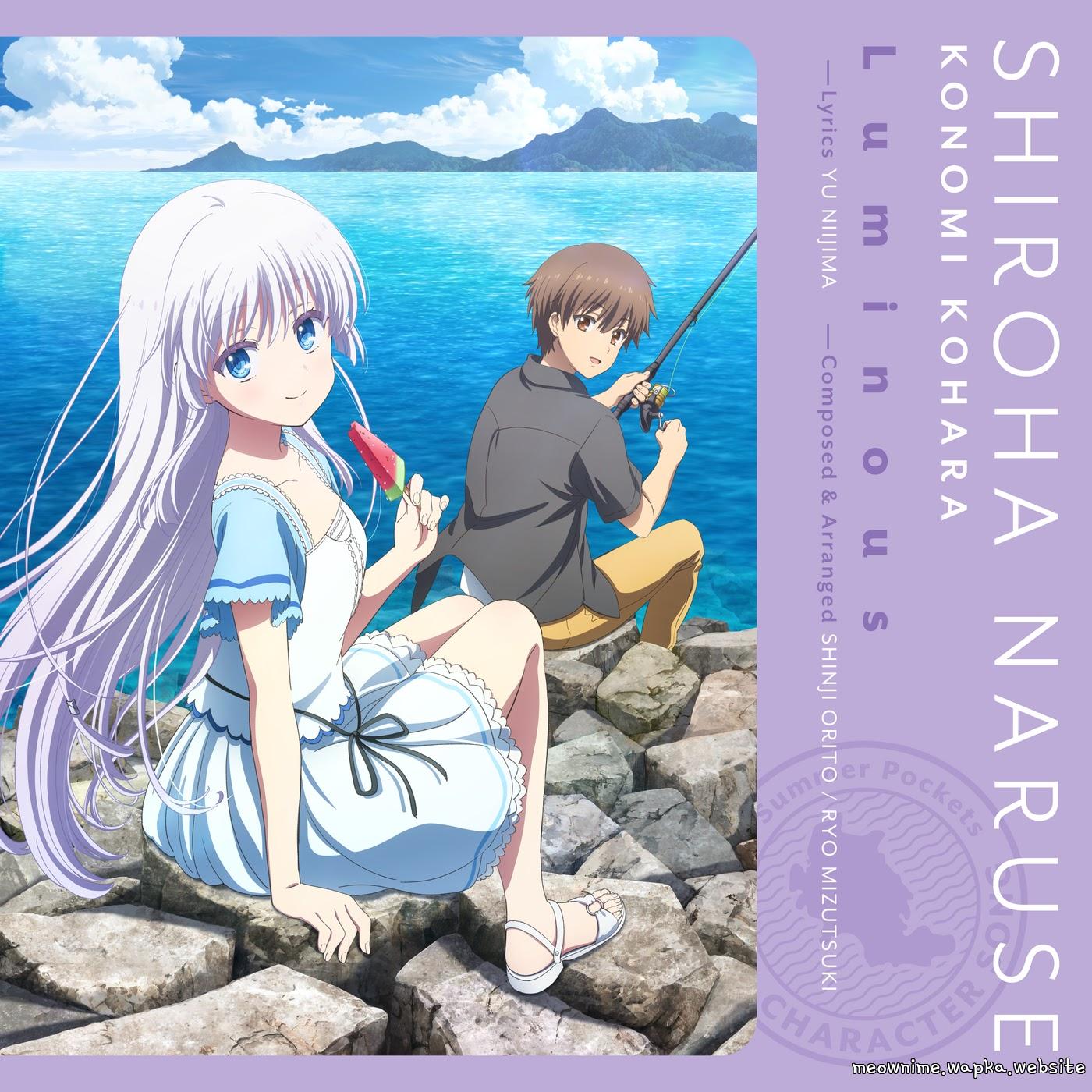 Cover lagu Shiroha Naruse (CV: Konomi Kohara) - Luminous [Theme Song Summer Pockets] di Wallkpop