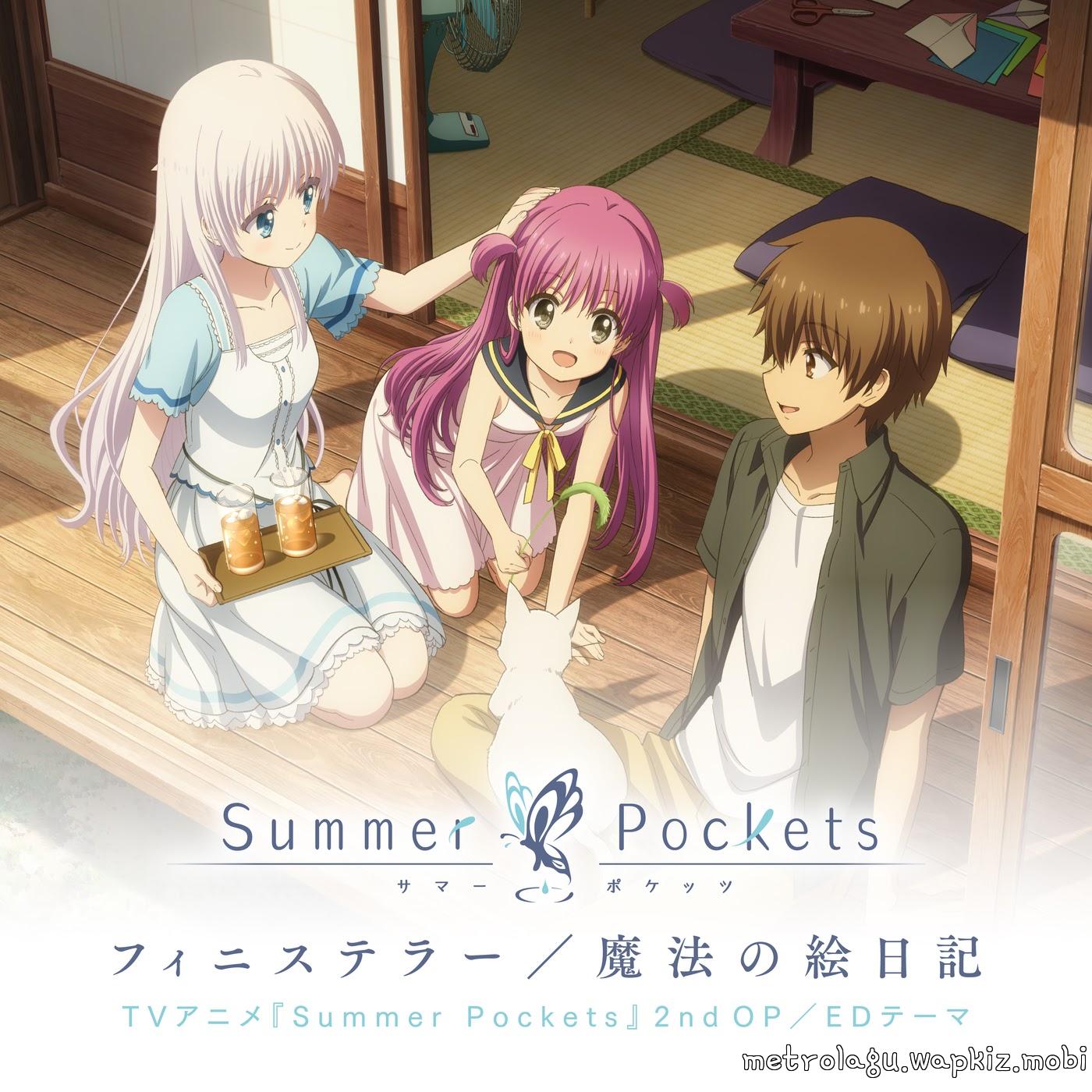 Cover lagu Shiroha Naruse (CV: Konomi Kohara), Umi Katou (CV: Aimi Tanaka) - Mahou no Enikki [Ending 2 Summer Pockets] di Wallkpop
