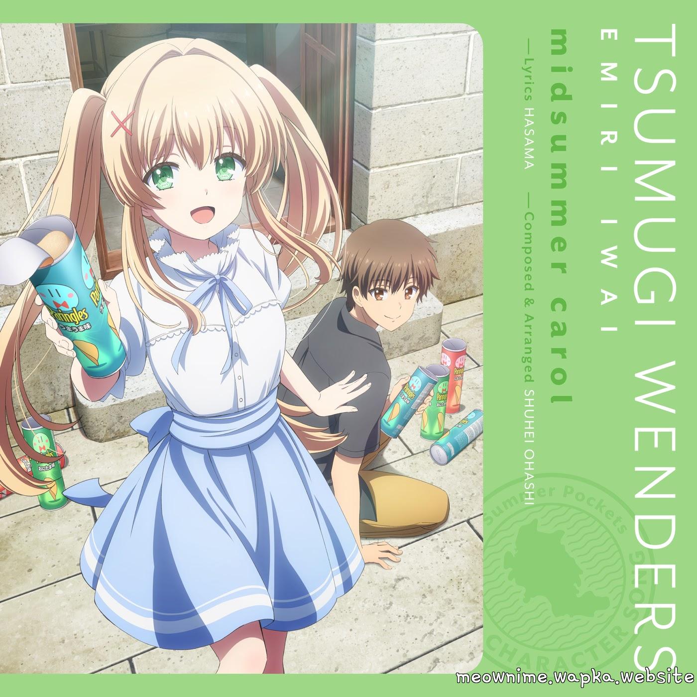 Cover lagu Tsumugi Wenders (CV: Emiri Iwai) - midsummer carol [Theme Song Summer Pockets] di Wallkpop