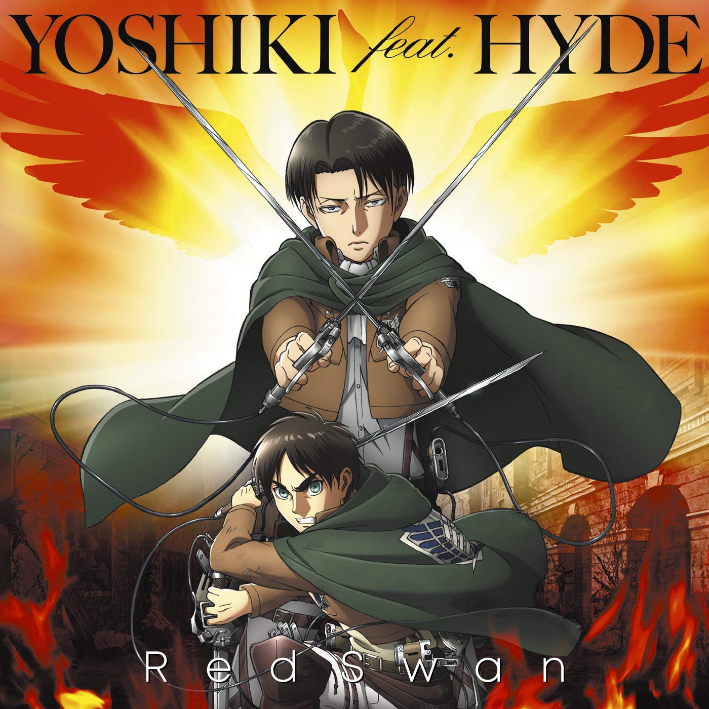 Cover lagu YOSHIKI Feat. HYDE - Red Swan [Opening Shingeki no Kyojin 3rd Season] di Wallkpop